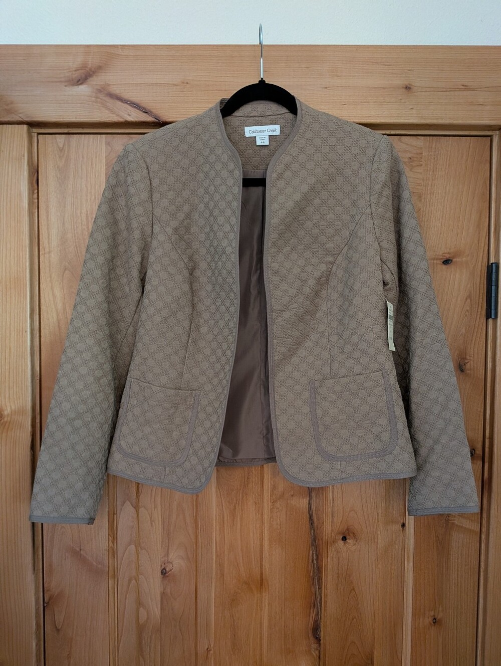 Coldwater Creek Tan Jacket